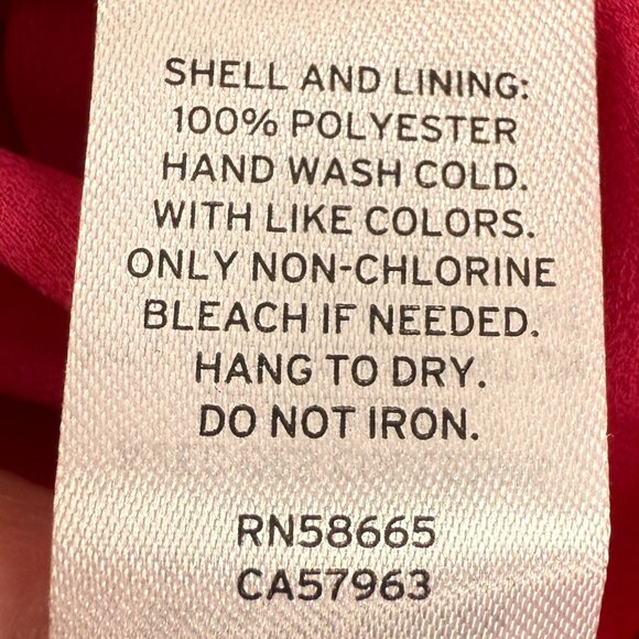 NWT Women's CHELSEA 28 Swiss Dot One-Shoulder Midi Dress "Pink Rouge" |‎ Size M - Picture 13 of 14